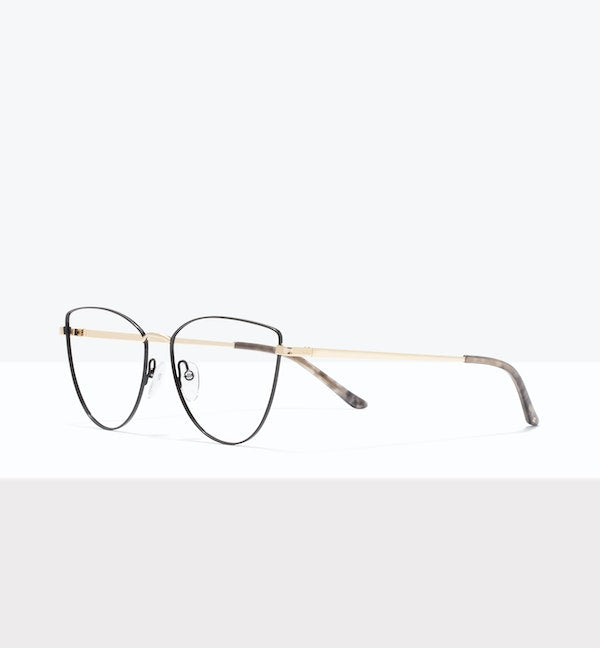 Solace Deep Gold - Prescription Eyeglasses by BonLook