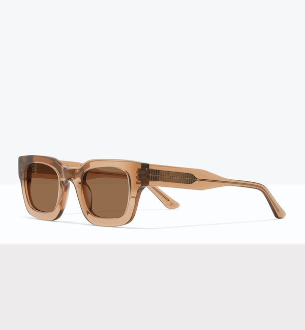 CHIMI Sunglasses 'Rectangular Bold' Transparent