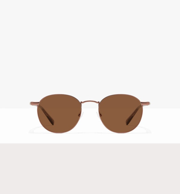 ROUND METAL Sunglasses in Light Bronze and Brown - RB3447 | Ray-Ban® US