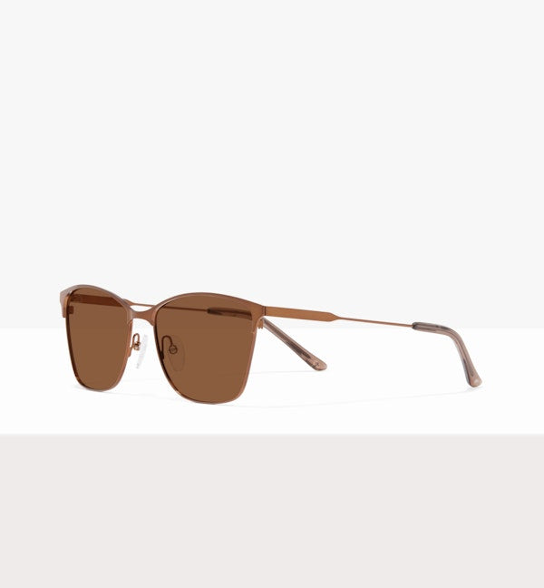 Glide Bronze – Prescription Sunglasses by BonLook